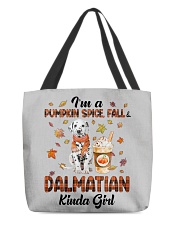 Pumpkin Kinda - Dalmatian All-Over Tote tile