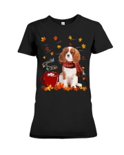 Hot Chocolate - Cavalier King Charles Spaniel 1 Premium Fit Ladies Tee tile