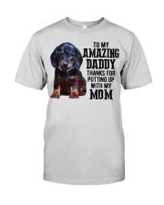 Amazing Daddy - Dachshund Dogs Premium Fit Mens Tee tile