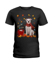 Hot Chocolate - American Bulldog 2 Ladies T-Shirt tile