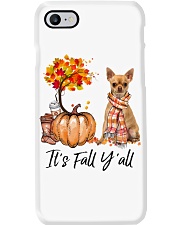 It is Fall - Chihuahua 2 Phone Case tile