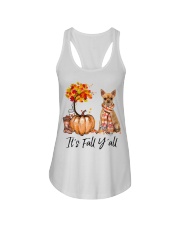It is Fall - Chihuahua 2 Ladies Flowy Tank tile