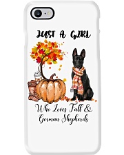 Love Fall- German Shepherd Phone Case tile