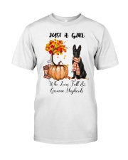 Love Fall- German Shepherd Classic T-Shirt tile