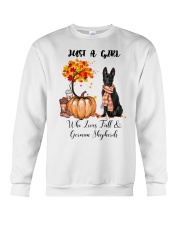 Love Fall- German Shepherd Crewneck Sweatshirt tile