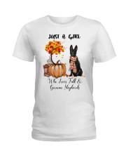Love Fall- German Shepherd Ladies T-Shirt tile