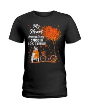 Belonging - Smooth Fox Terrier Ladies T-Shirt tile