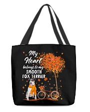 Belonging - Smooth Fox Terrier All-Over Tote tile
