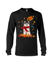 Flying Scarf - Pomsky Long Sleeve Tee tile