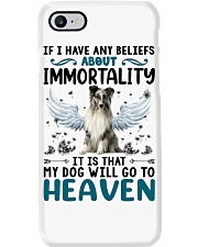 Immortality - Shetland Sheepdog 1 Phone Case tile
