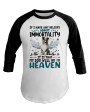 Immortality - Shetland Sheepdog 1 Baseball Tee tile