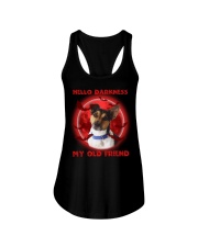 Dark Moon - Rat Terrier 2 Ladies Flowy Tank tile