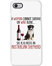 She Also Needs - Australian Shepherd Phone Case tile
