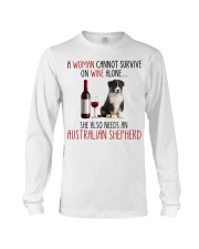 She Also Needs - Australian Shepherd Long Sleeve Tee tile