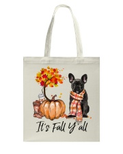 It is Fall - French Bulldog 3 Tote Bag tile