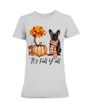 It is Fall - French Bulldog 3 Premium Fit Ladies Tee tile