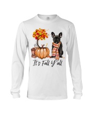 It is Fall - French Bulldog 3 Long Sleeve Tee tile