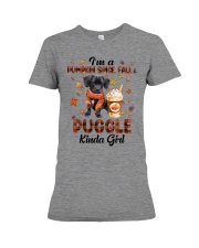 Pumpkin Kinda - Puggle 2 Premium Fit Ladies Tee tile