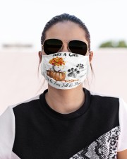 Fall And Dog Cloth face mask aos-face-mask-lifestyle-02