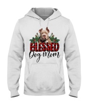 Blessed Dog Mom - American Bully Hooded Sweatshirt front