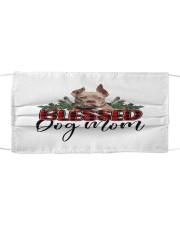 Blessed Dog Mom - American Bully Mask tile