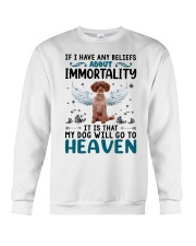 Immortality - RED Schnoodle Crewneck Sweatshirt tile