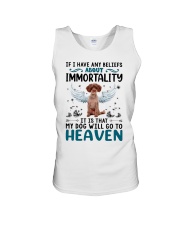 Immortality - RED Schnoodle Unisex Tank tile