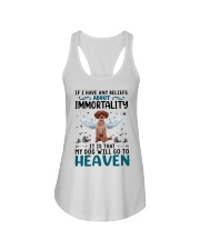 Immortality - RED Schnoodle Ladies Flowy Tank tile