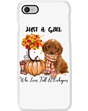 Fall And - Cockapoo 1 Phone Case tile