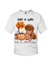 Fall And - Cockapoo 1 Youth T-Shirt tile