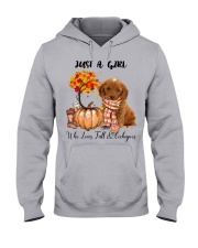 Fall And - Cockapoo 1 Hooded Sweatshirt front