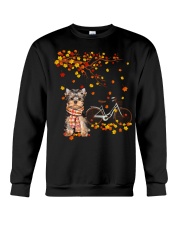 Autumn Tree - Yorkshire Terrier Crewneck Sweatshirt tile