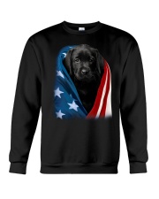 American flag - Labrador Crewneck Sweatshirt tile
