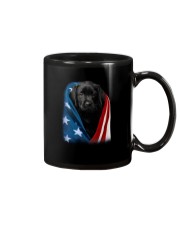 American flag - Labrador Mug tile