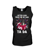God Said - American Pitbull Terrier Unisex Tank tile