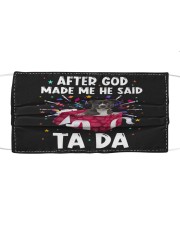 God Said - American Pitbull Terrier Mask tile