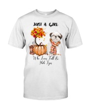 Fall And - Shih Tzu Classic T-Shirt tile