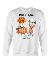 Fall And - Shih Tzu Crewneck Sweatshirt tile
