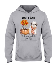 Fall And - Shih Tzu Hooded Sweatshirt front