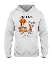 Fall And - Shih Tzu Hooded Sweatshirt tile