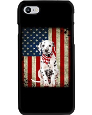 Dalmatian - American Flag Phone Case tile