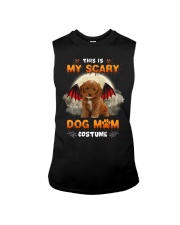 Scary Costume - RED Cockapoo Sleeveless Tee tile