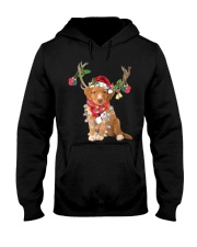 Reindeer - Nova Scotia Duck Tolling Puppy Hooded Sweatshirt front