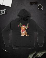 Reindeer - Nova Scotia Duck Tolling Puppy Hooded Sweatshirt lifestyle-unisex-hoodie-front-9