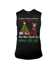 Christmas Alone - Alaskan Klee Kai Sleeveless Tee tile