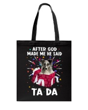 God Said - Shetland Sheepdog 1 Tote Bag tile