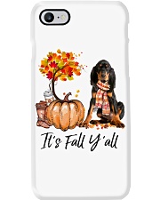 It is Fall - Coonhound Phone Case tile