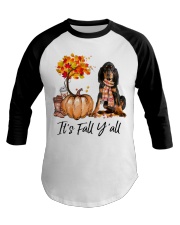 It is Fall - Coonhound Baseball Tee tile