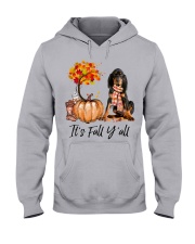 It is Fall - Coonhound Hooded Sweatshirt front