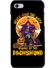 Never Mind - Dachshund Phone Case tile
